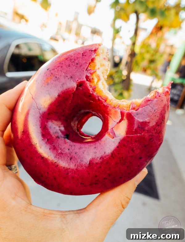 Delicious Blue Star Donuts, featuring unique gourmet flavors like blueberry bourbon basil.