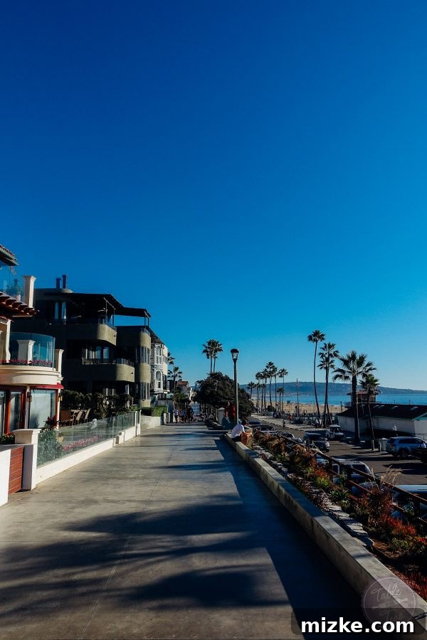 Stunning ocean view from Manhattan Beach, showcasing the vast Pacific.