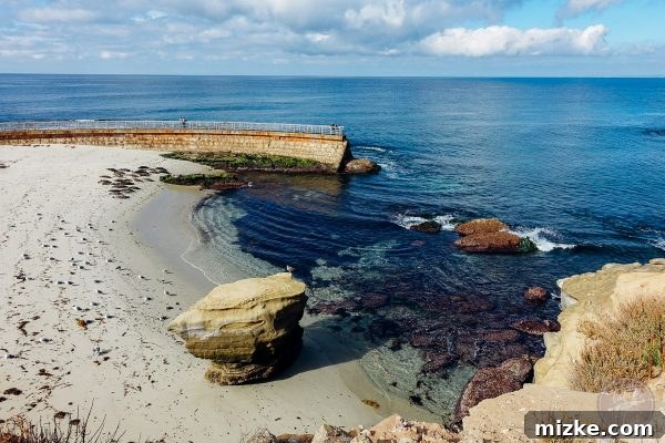 The rugged coastline of La Jolla. la-san-diego-2015-tablefortwoblog-57
