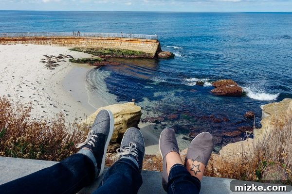 Crystal clear waters at La Jolla Cove. la-san-diego-2015-tablefortwoblog-58