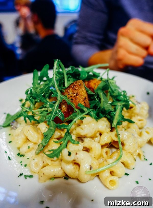 The diverse menu offerings at Ballast Point. la-san-diego-2015-tablefortwoblog-66