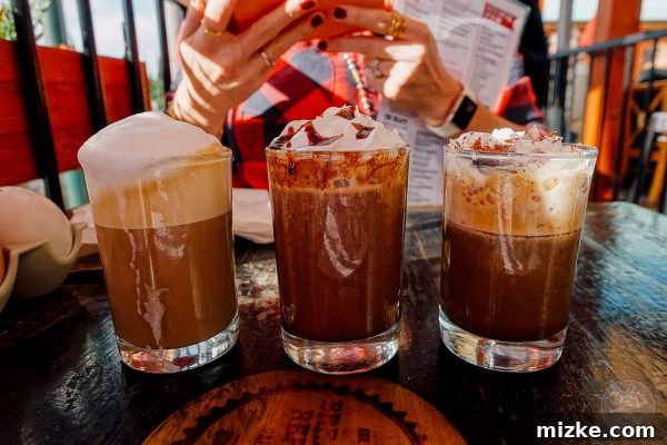 The delightful Coffee Flight. la-san-diego-2015-tablefortwoblog-76
