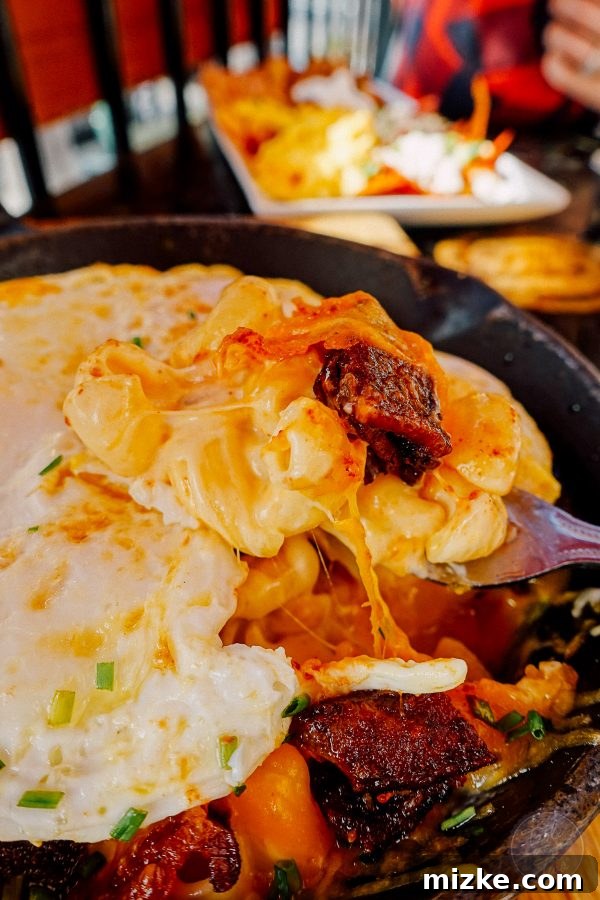 The famous Breakfast Mac and Cheese. la-san-diego-2015-tablefortwoblog-79