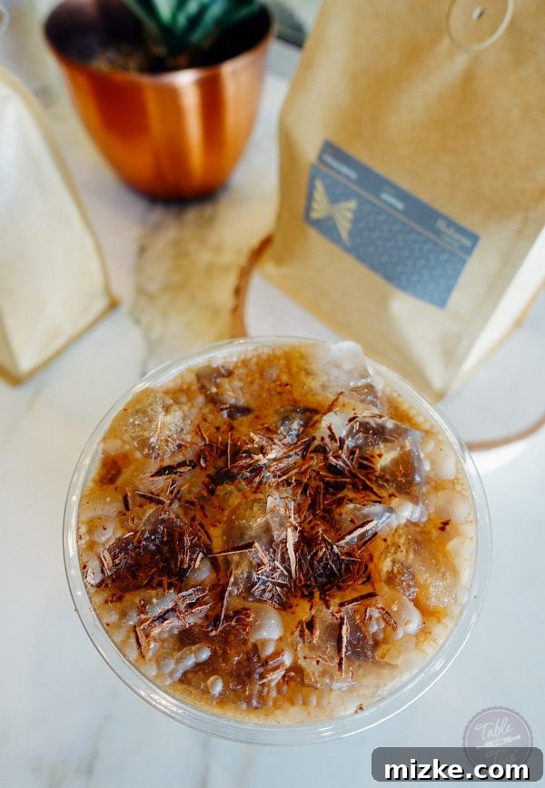 Indulging in a delicious Nutella cold brew at Holsem Coffee. la-san-diego-2015-tablefortwoblog-86