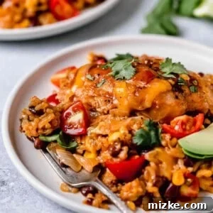 One-Pot BBQ Chicken and Rice Recipe Image