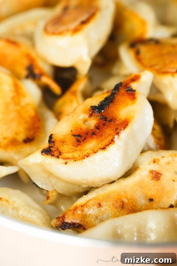 Crispy Potsticker Perfection 2 The trick to make your potstickers extra crispy! This is one secret you'll want to file away!