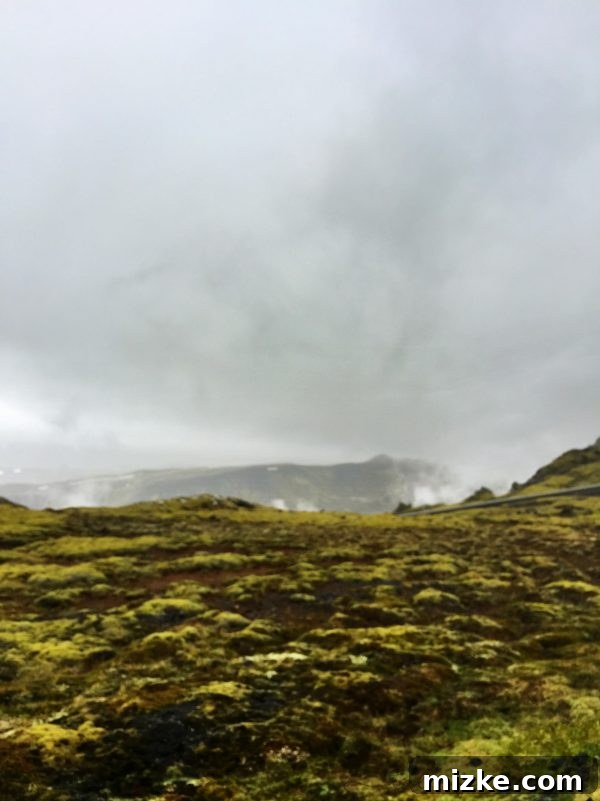 Iceland's Golden Circle in Five Unforgettable Days 18 Long winding road through volcanic scenery