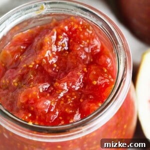 Luscious Handcrafted Fig Jam 5 Homemade fig preserves are so easy to make and a great way to savor the short fig season!
