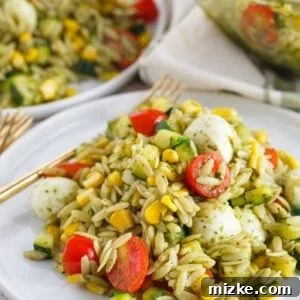 End of Summer Orzo Salad