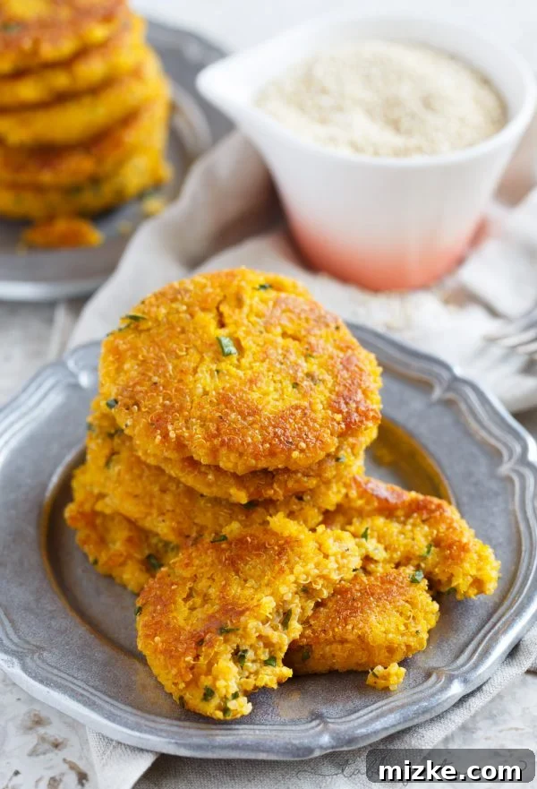 A fun, new way to enjoy quinoa during pumpkin season! This recipe is a unique way incorporate pumpkin into a savory recipe that you've never thought to try before! Pumpkin quinoa parmesan fritters are going to be your new favorite side dish to accompany your dinner this season!