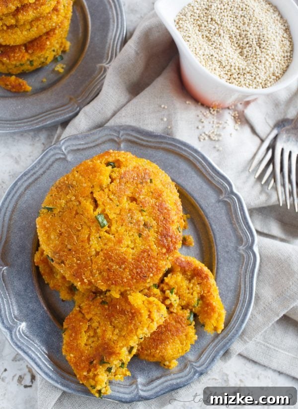 A fun, new way to enjoy quinoa during pumpkin season! This recipe is a unique way incorporate pumpkin into a savory recipe that you've never thought to try before! Pumpkin quinoa parmesan fritters are going to be your new favorite side dish to accompany your dinner this season!