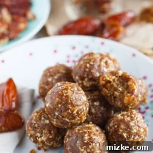 These pumpkin pie energy snack balls are the perfect sweet treat for the season! They're naturally sweetened and will curb any sweet tooth but you won't feel bad about it!