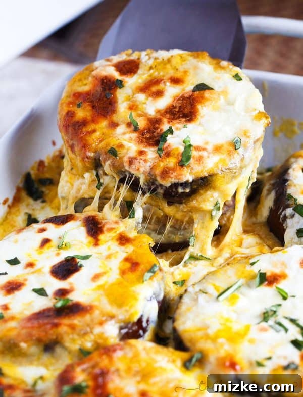 Pumpkin Eggplant Parmesan Bake with Creamy Burrata 6 Pumpkin eggplant casserole with burrata is basically the casserole that says Fall and comfort food. You seriously need to get on board and make this ASAP!