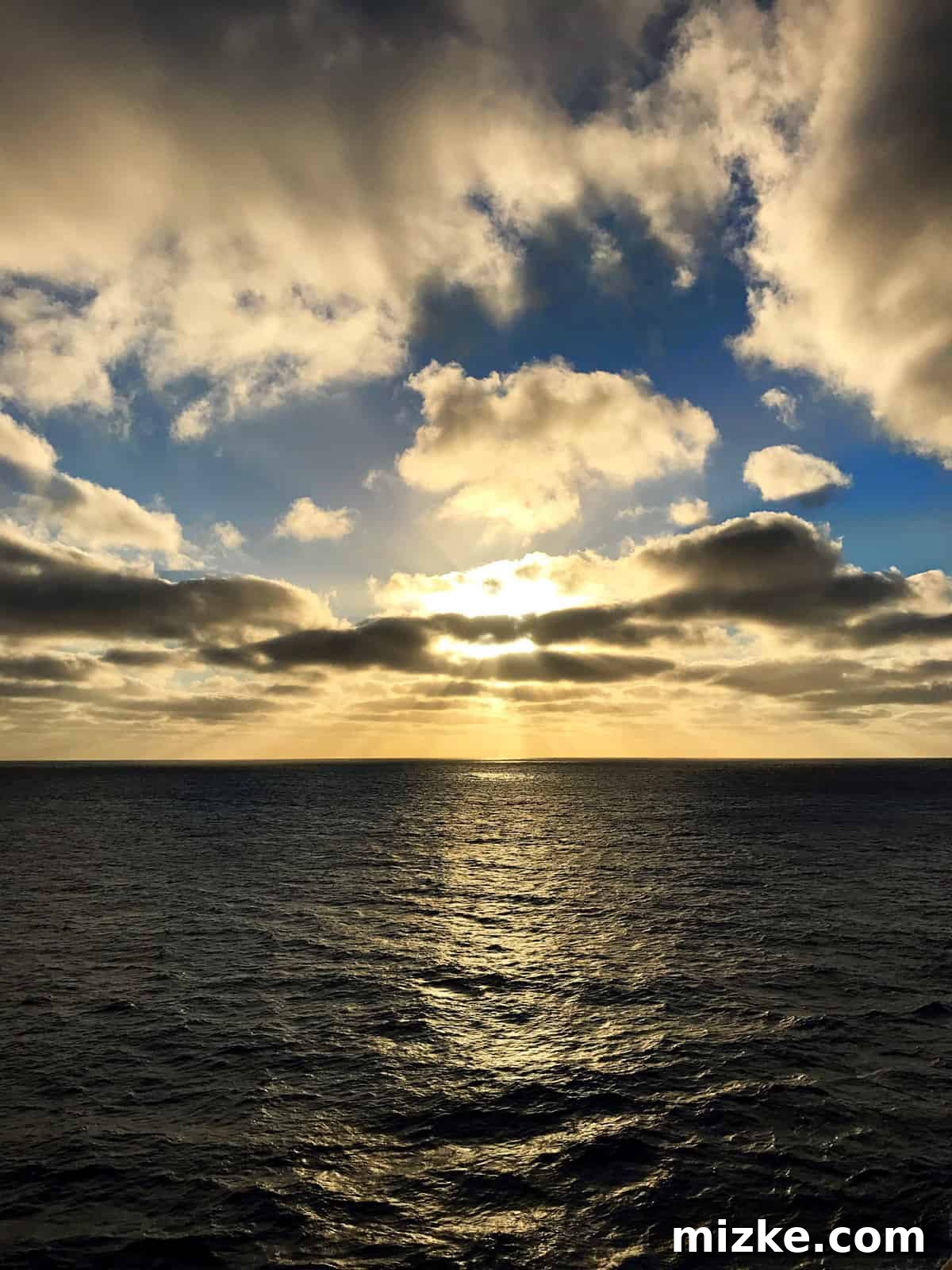 Serene ocean view from a private balcony on Ruby Princess
