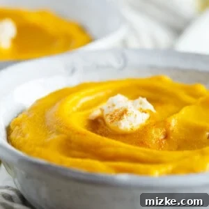 Sweet Potato, Parsnip, Ginger and Turmeric Soup