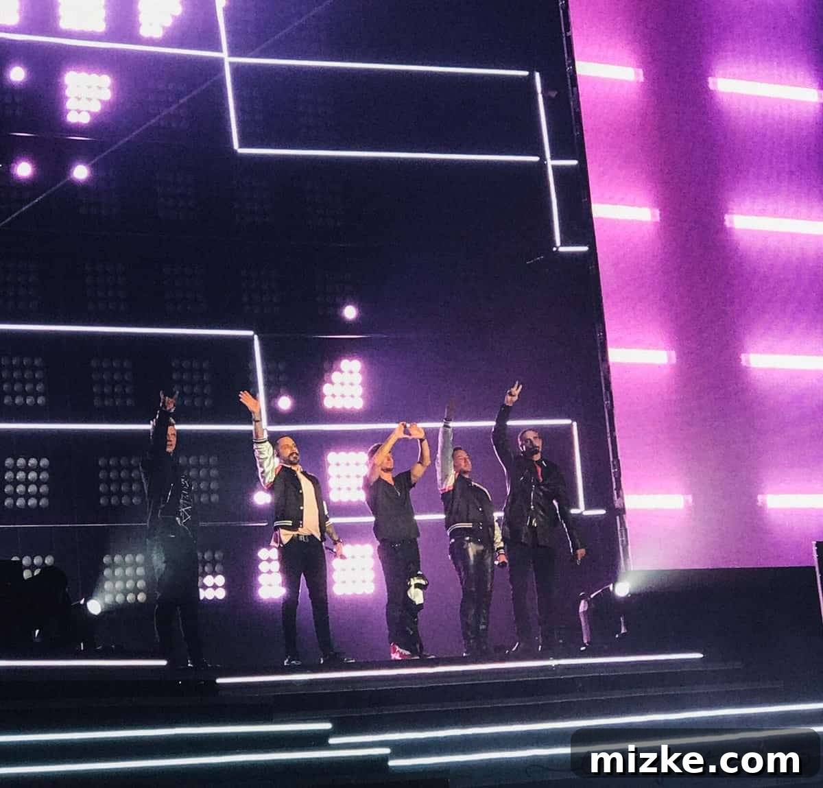 Sin City Cuisine 12 Backstreet Boys Concert in Las Vegas