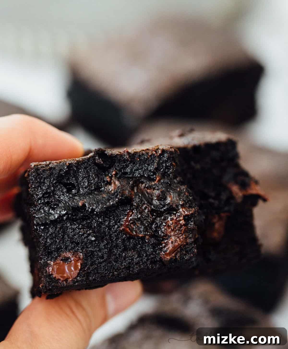 Decadent Dirty Chai Dark Chocolate Brownies 4 These exceptionally decadent and fudgy dirty chai dark chocolate brownies will elevate your brownie experience. You won't be able to resist just one! The hardest part is waiting for them to bake and then then cool!