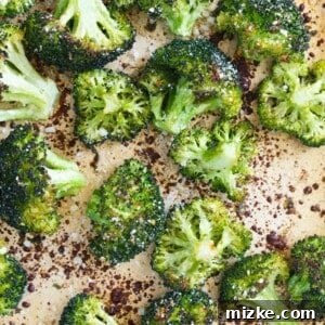 Roasted Parmesan Broccoli: An easy and delicious way to jazz up classic roasted broccoli, perfect as a side dish.