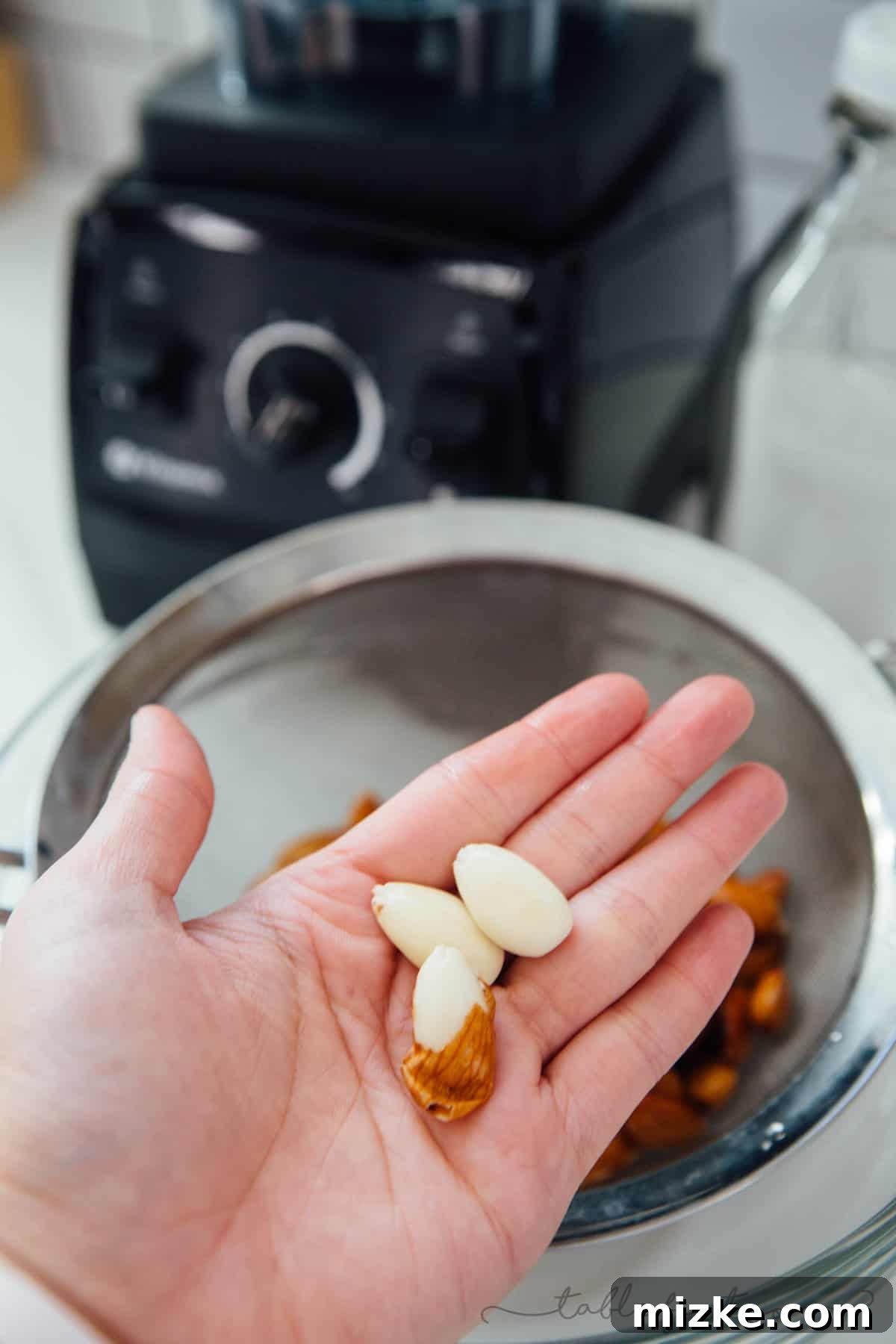 Making your own almond (milk) beverage at home is super easy and it seriously tastes so much cleaner and better than the store-bought kind. You know exactly what goes into it — almonds and water — and you can add additional flavors if you desire!