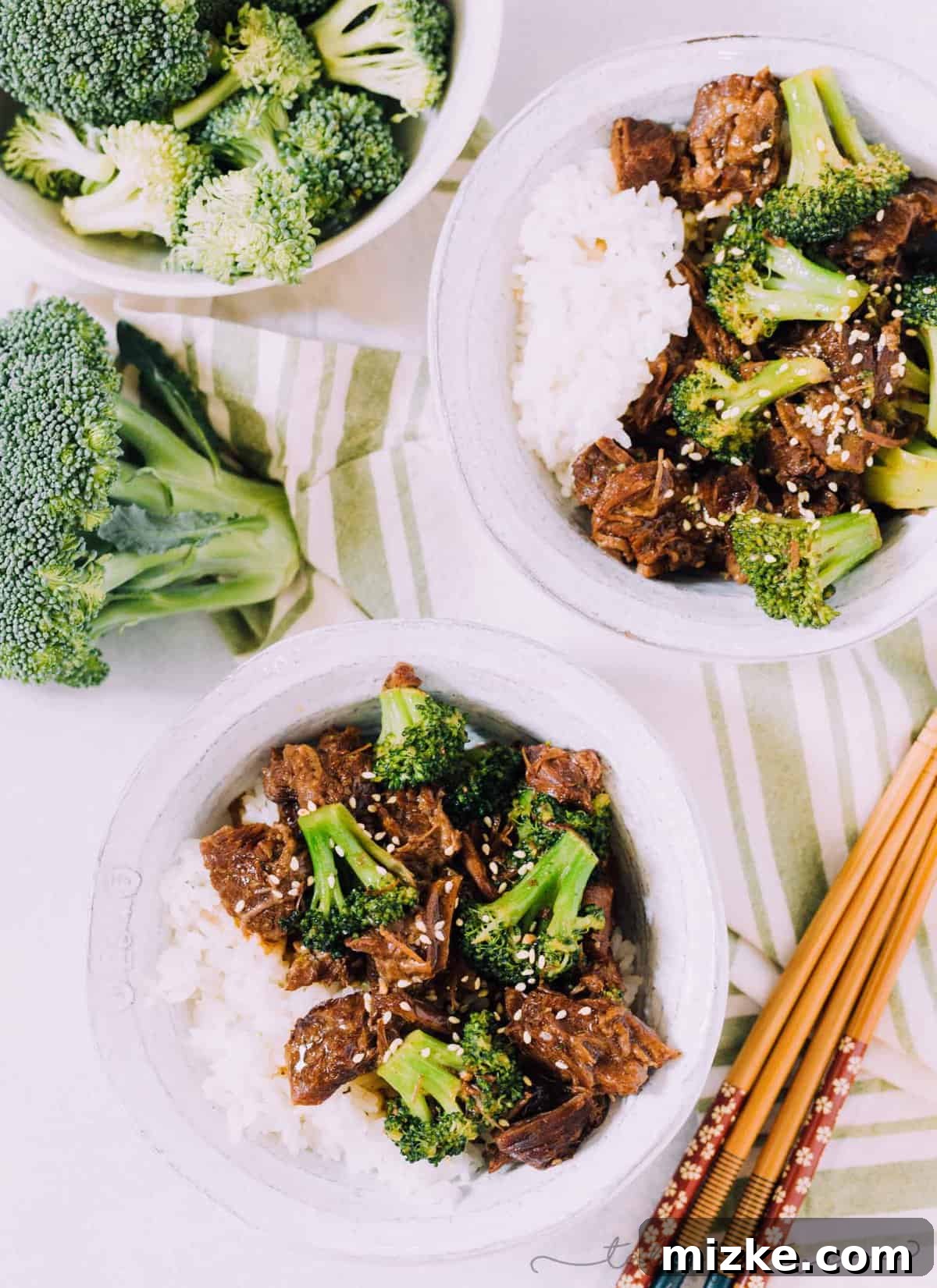 An Instant Pot (pressure cooker) version of the classic beef and broccoli that everyone loves!
