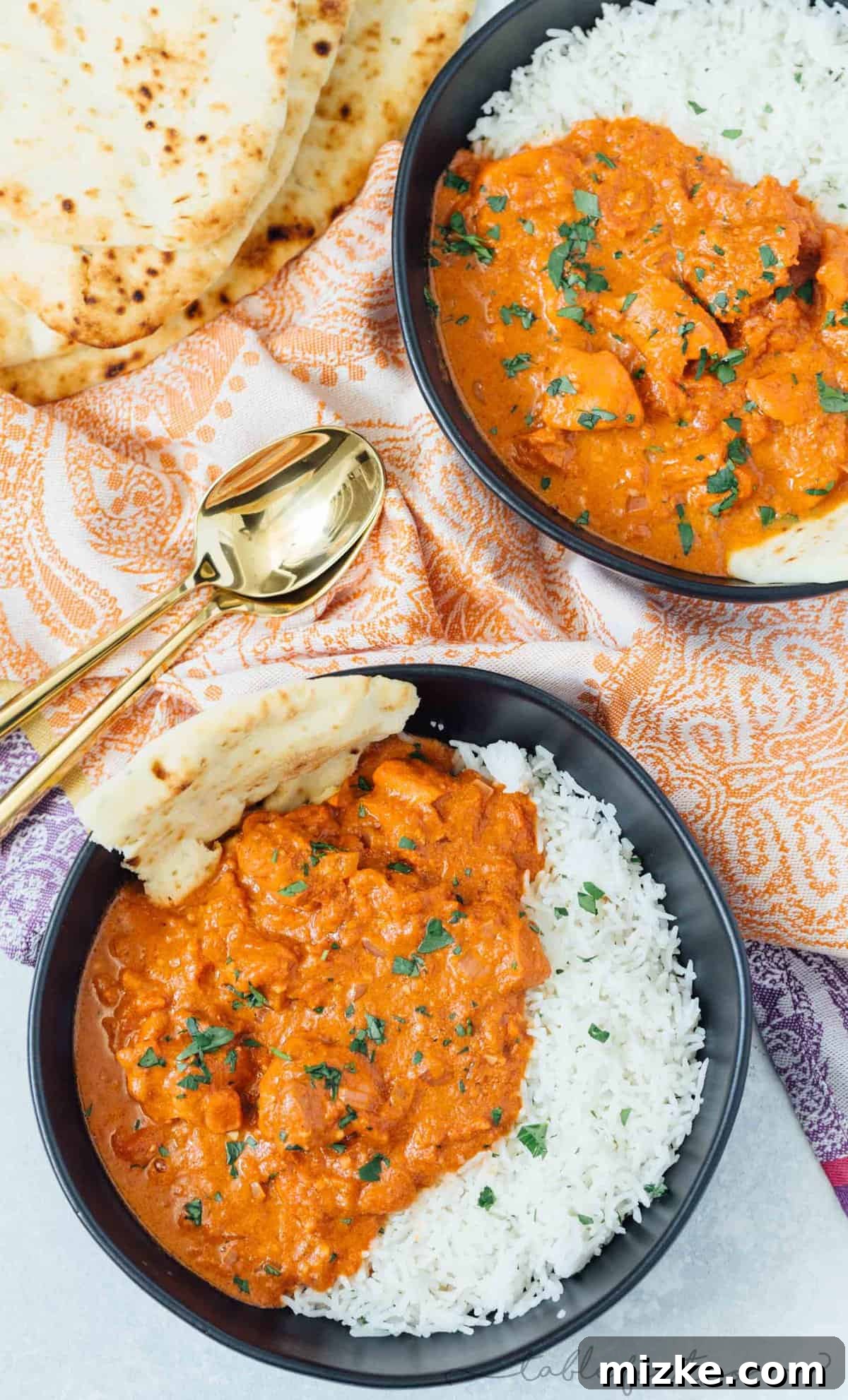 A traditional classic Indian dish; this stovetop butter chicken recipe is perfect for all your Indian restaurant cravings! #butterchicken #indian #recipe #chickenrecipe #chicken