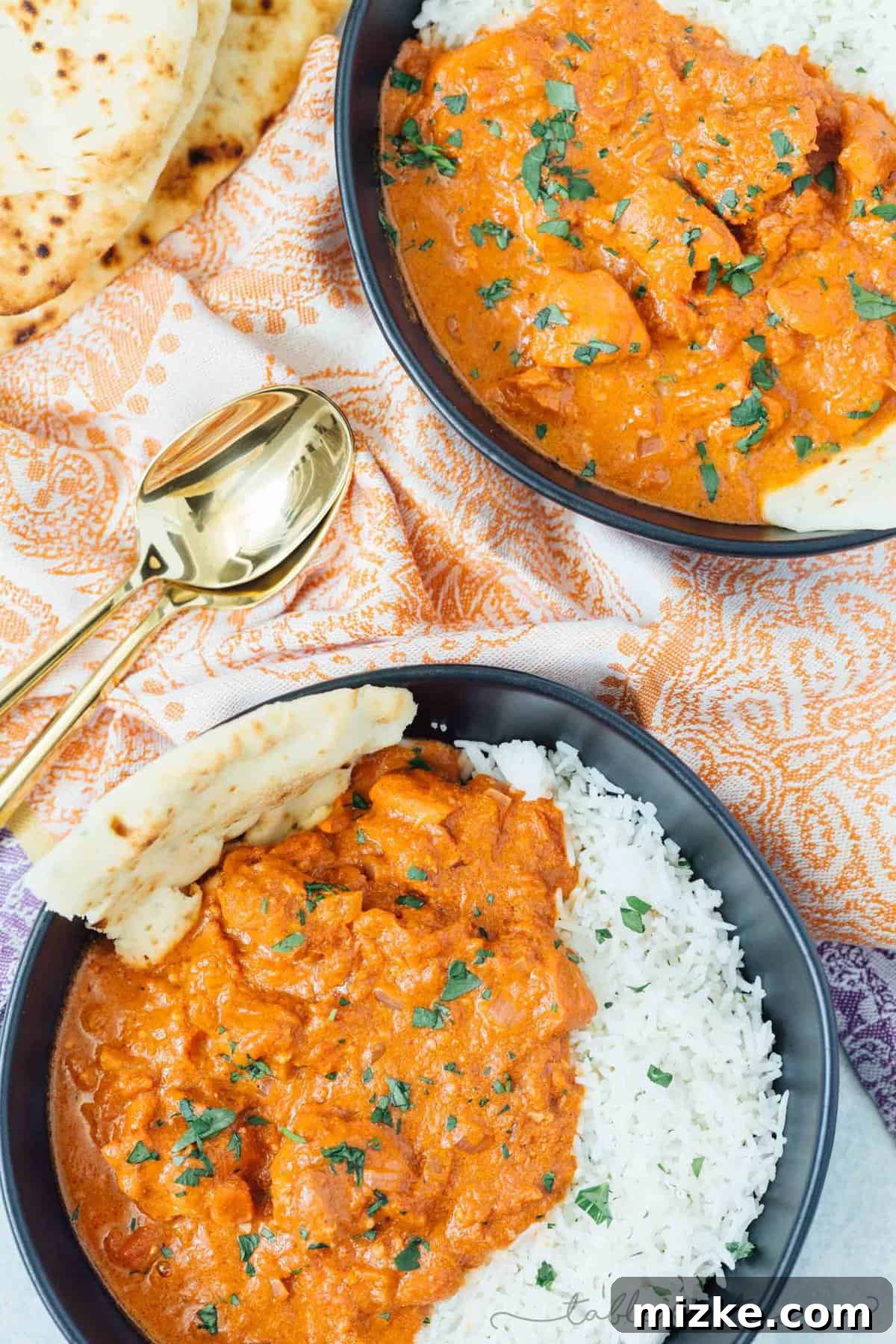 A traditional classic Indian dish; this stovetop butter chicken recipe is perfect for all your Indian restaurant cravings! #butterchicken #indian #recipe #chickenrecipe #chicken