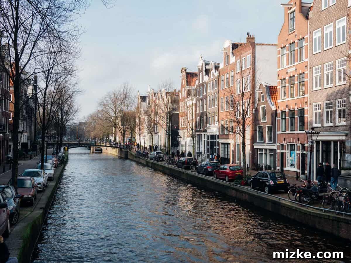 Amsterdam's Picturesque Canals and Gable Houses 2 Amsterdam and its iconic row houses and canals!