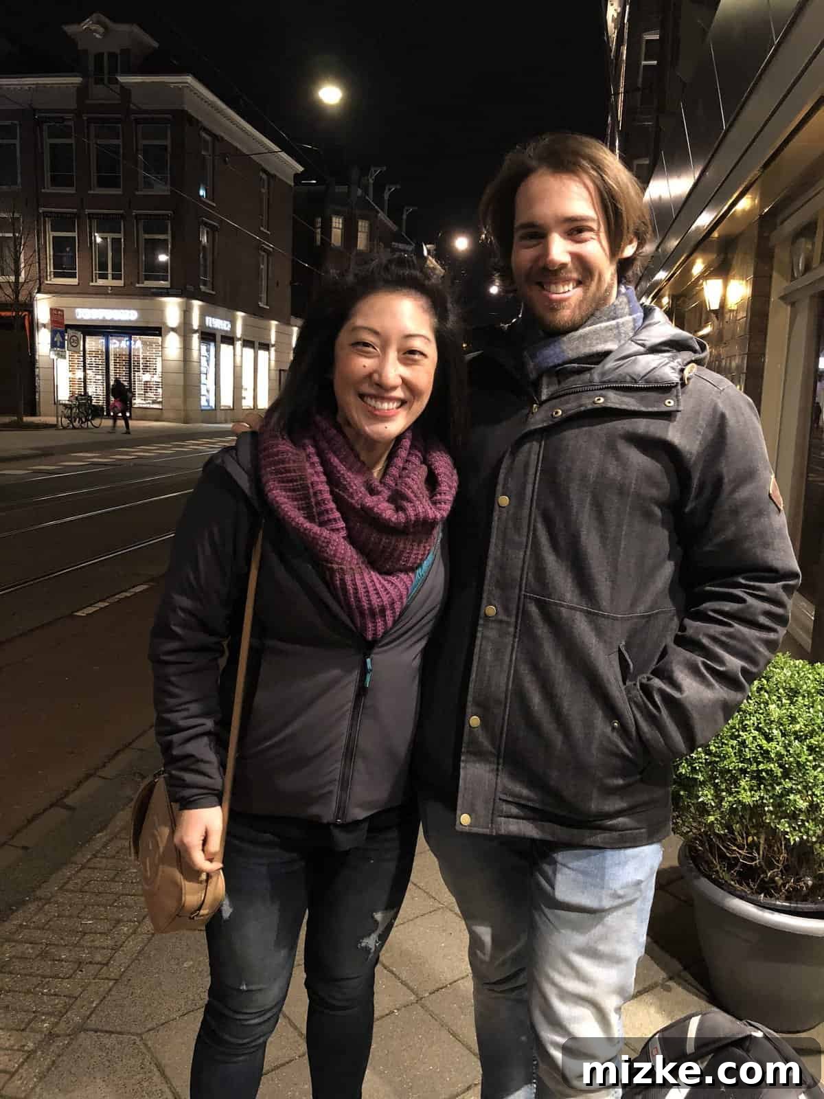 Friends enjoying Indonesian food at Sama Sebo, Amsterdam