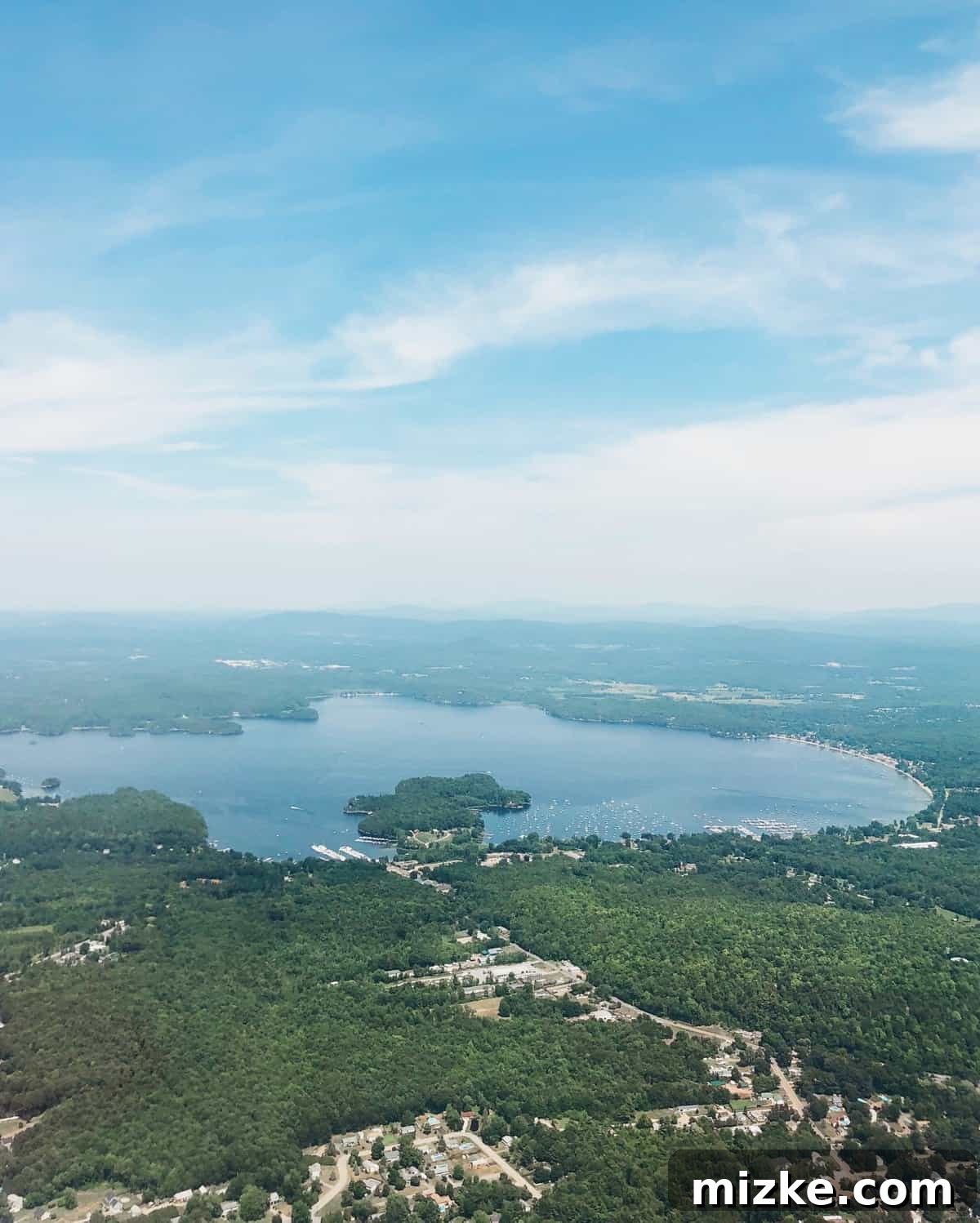 Your Ultimate Guide to Woodstock Vermont 2 Scenic view of Vermont's green mountains and valleys from an aerial perspective