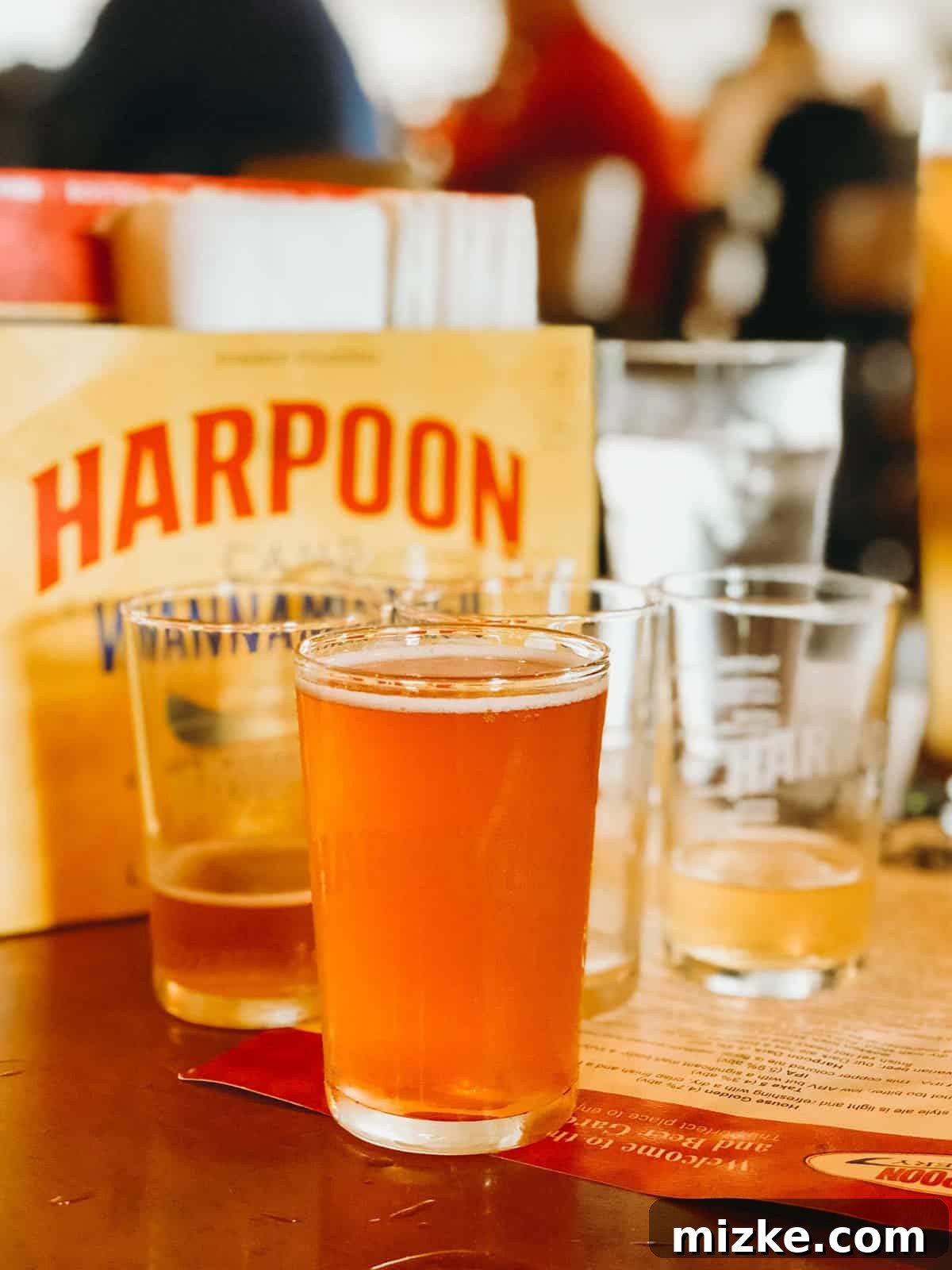 Your Ultimate Guide to Woodstock Vermont 8 A refreshing beer flight at Harpoon Brewery in Vermont