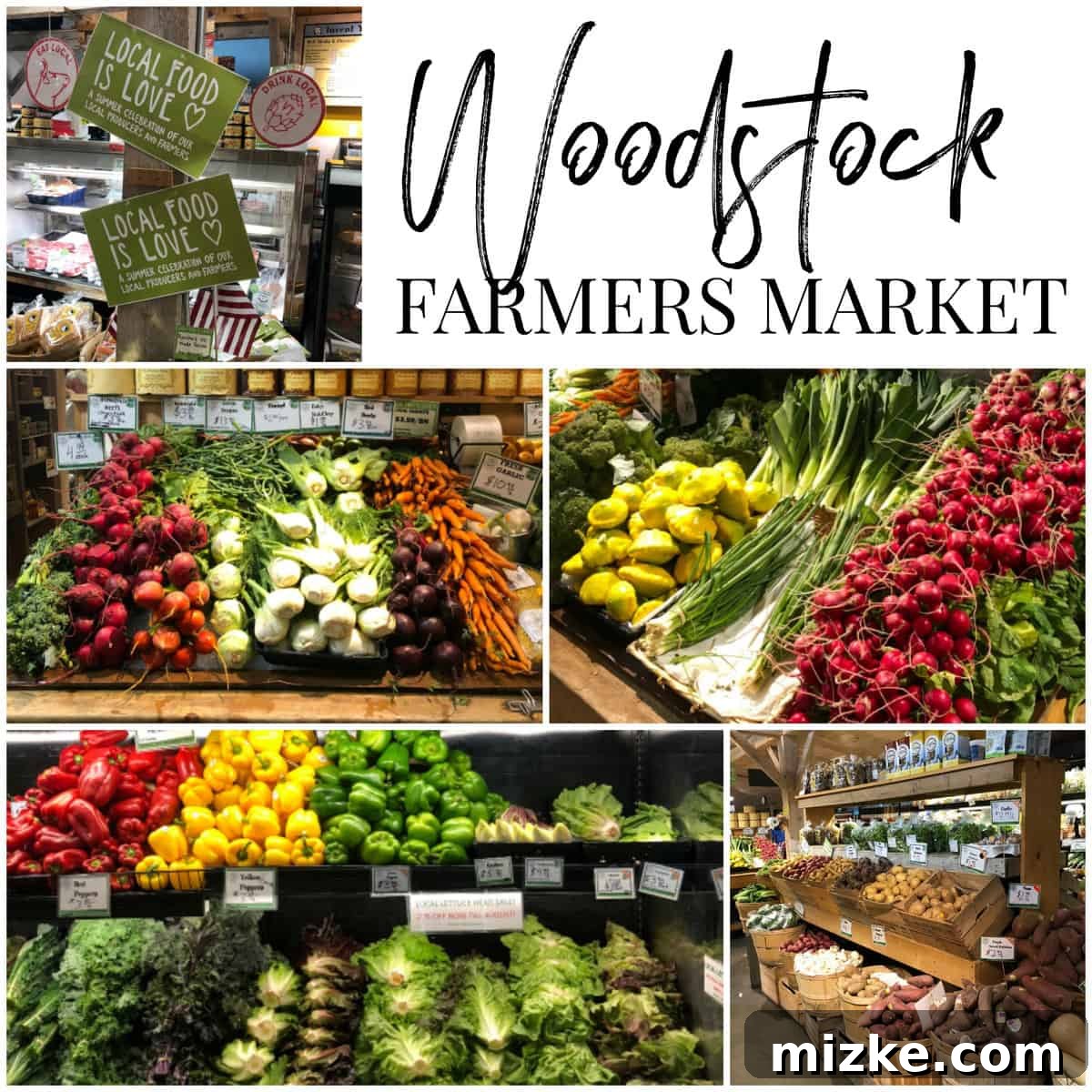Your Ultimate Guide to Woodstock Vermont 10 Inside the bustling Woodstock Farmers' Market with an array of fresh produce and local goods