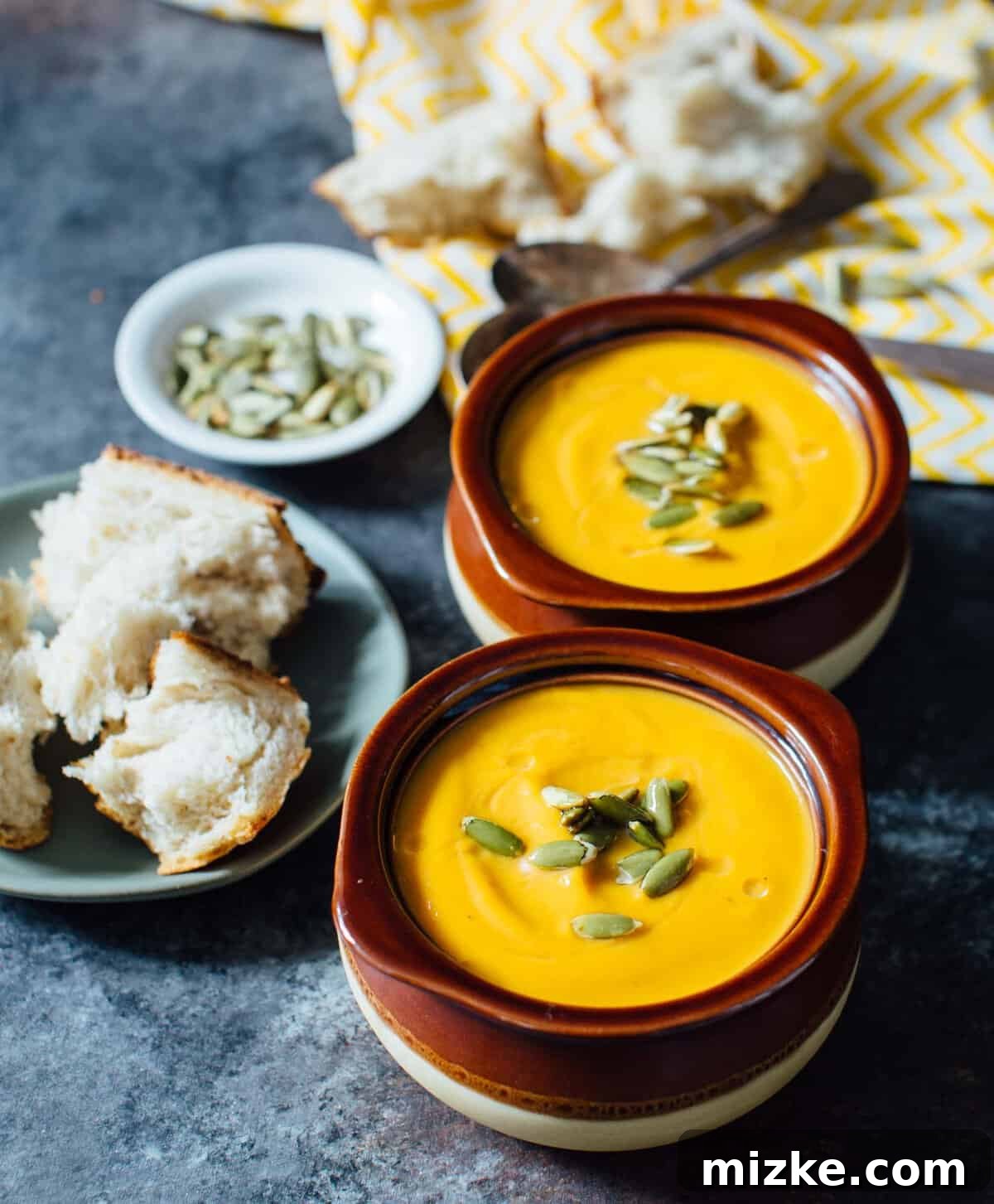 Instant Pot Autumn Harvest Butternut Squash Soup Copycat A vibrant, creamy Instant Pot Autumn Harvest Butternut Squash Soup, a perfect Panera copycat for year-round enjoyment. Features butternut squash, pumpkin, and a hint of spice.