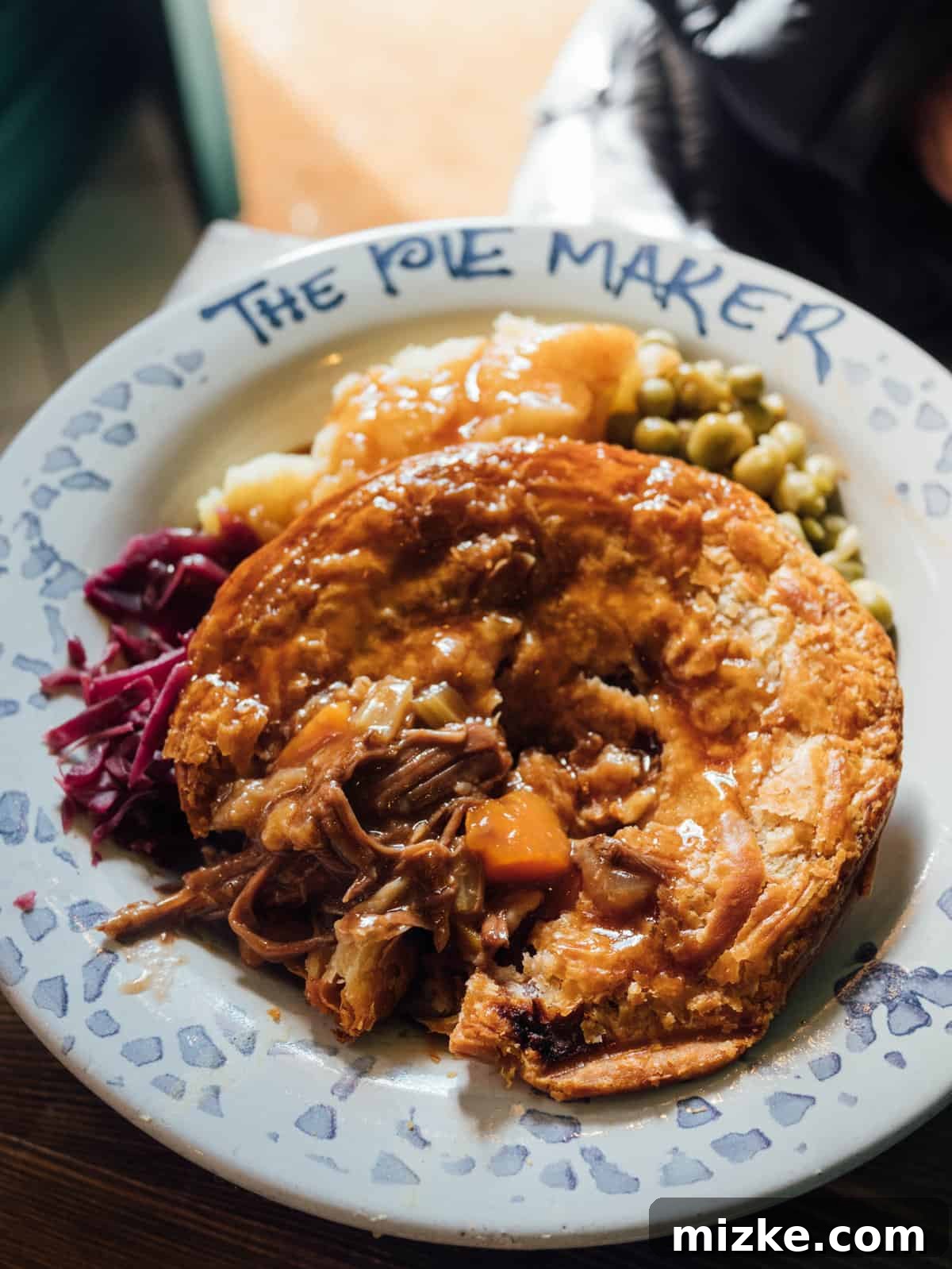 Kenmare Ireland's Hidden Beauty 5 Close-up of a savory pie, showcasing its rich filling
