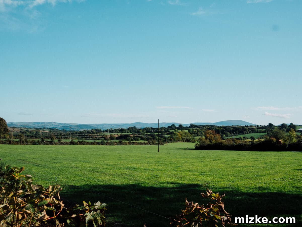 Kenmare Ireland's Hidden Beauty 9 Narrow scenic road winding through the lush Irish countryside