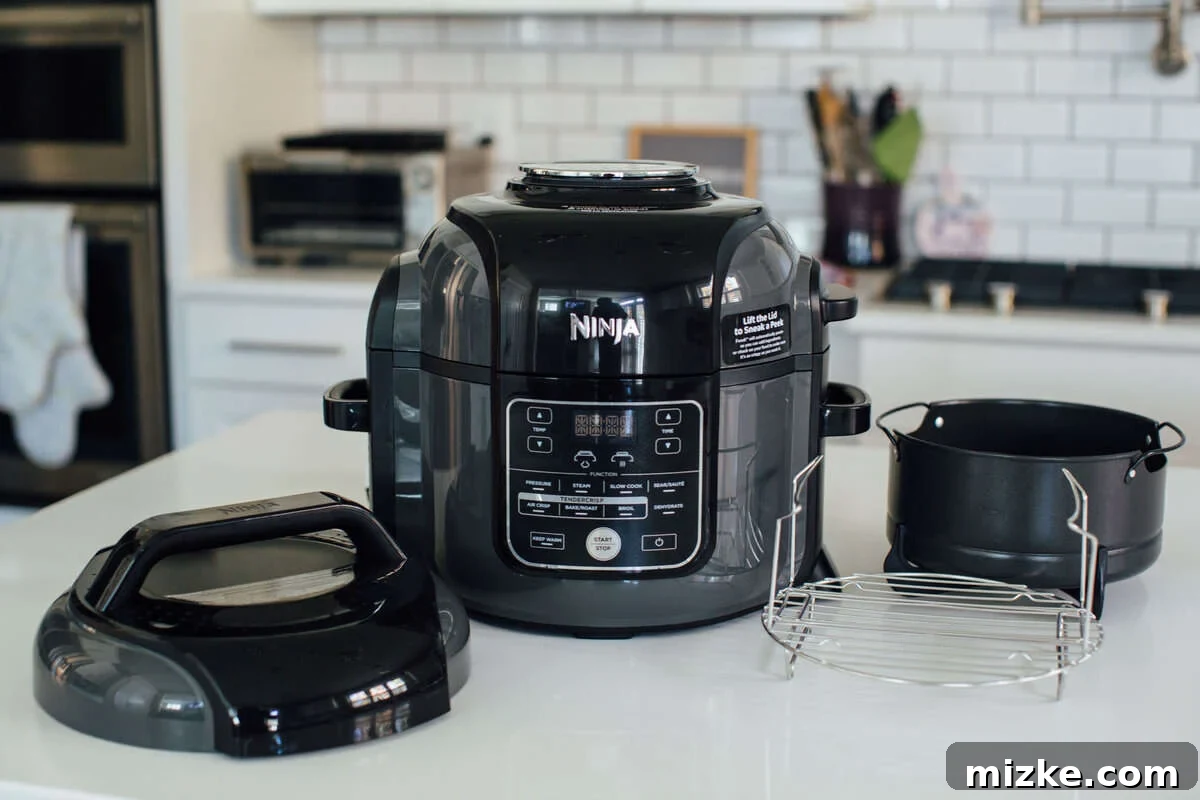Instant Pot Versus Ninja Foodi 4 Ninja Foodi multi-cooker with its two lids