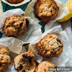 Peanut Butter and Chocolate Banana Muffins
