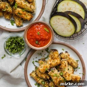 Eggplant Parmesan Fries, golden and perfectly crispy, served in a bowl.