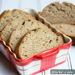 Dad's Favorite Banana Bread, freshly baked and ready to enjoy