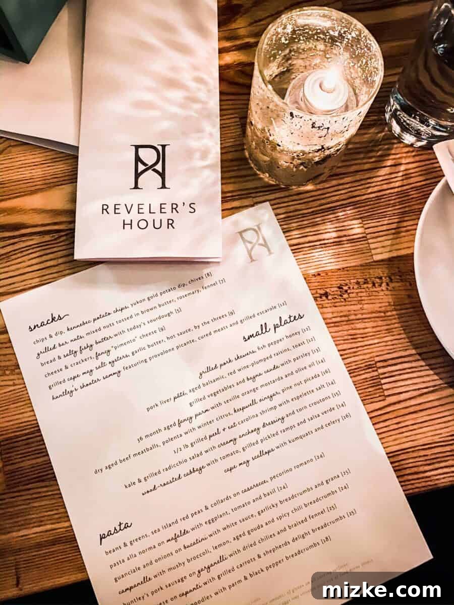 DC Date Night: Gala of Hearts 3 The sophisticated and inviting interior of Reveler's Hour, showcasing stylish decor and warm lighting.