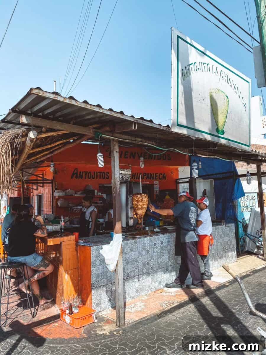 Tulum Vibes with My Tribe 11 Delicious tacos al pastor with pineapple, cilantro, and onion, served at Antojitos Chiapaneca in Tulum.