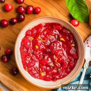 Cranberry Orange Sauce