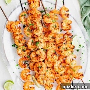 Grilled Baja Shrimp Skewers