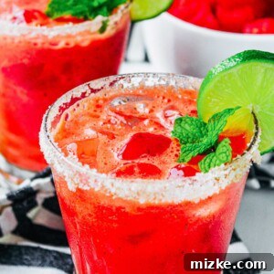 Watermelon Mint Margarita
