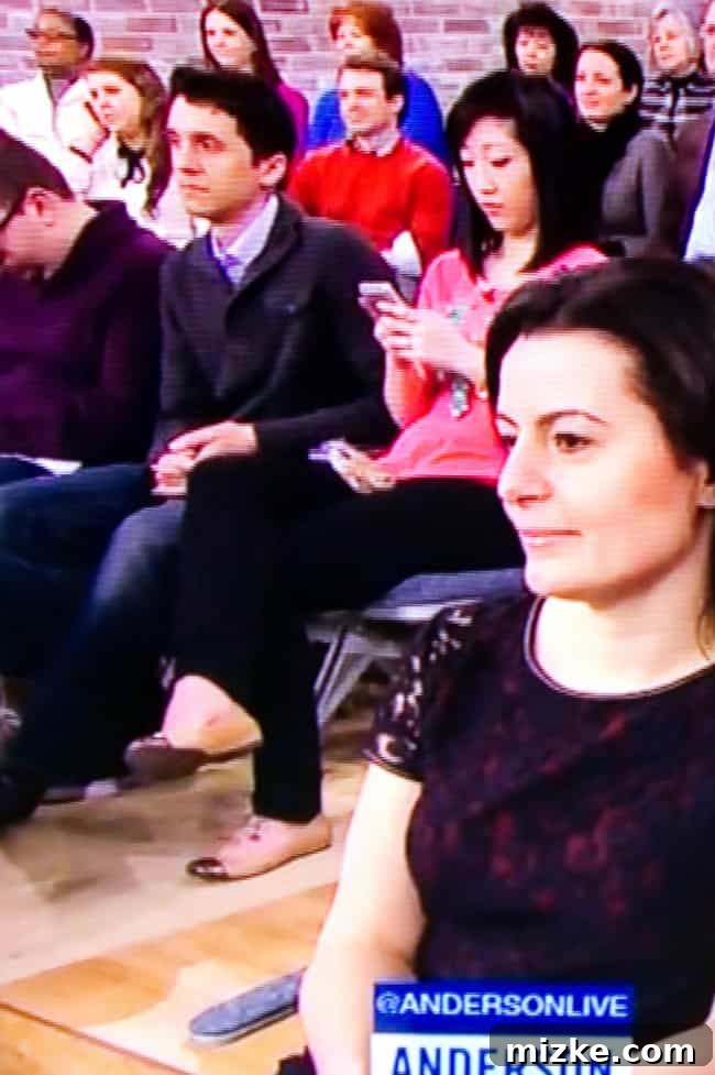 Anderson Cooper Live The Daily Digital Luminary 8 Screenshot of blogger live on TV