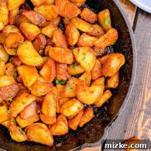Shatteringly Crisp Duck Fat Potatoes 11 Close-up of perfectly cooked duck fat potatoes, golden and inviting
