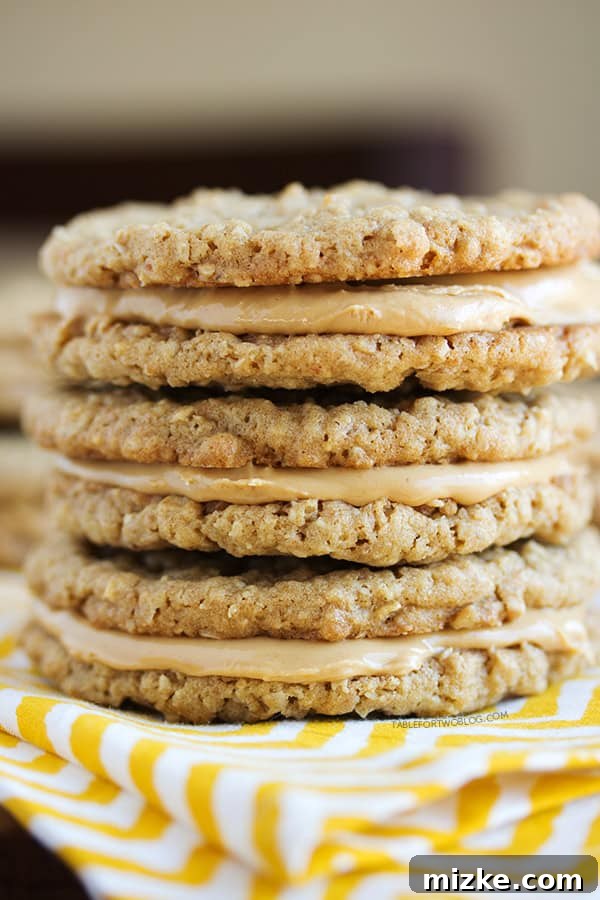 Delectable Peanut Butter Sandwich Cookies Close-up of a freshly baked Peanut Butter Sandwich Cookie, showcasing its chewy texture and golden edges.