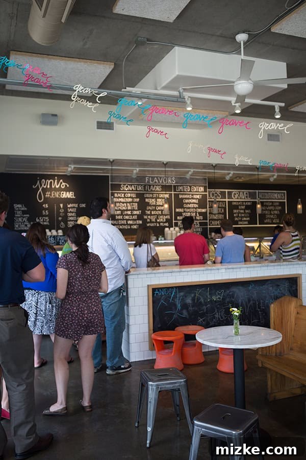 Feasting Through Music City 14 Exterior of Jeni's Splendid Ice Creams in East Nashville, an iconic dessert spot