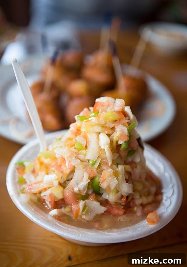 Nassau Bahamian Paradise 11 Fresh and flavorful conch salad
