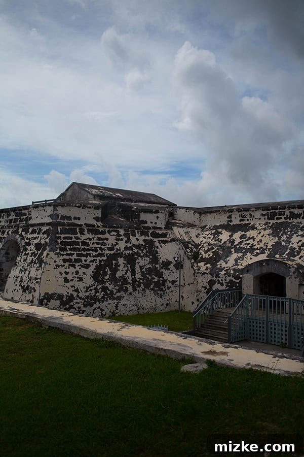 Nassau Bahamian Paradise 33 Exterior of Fort Charlotte