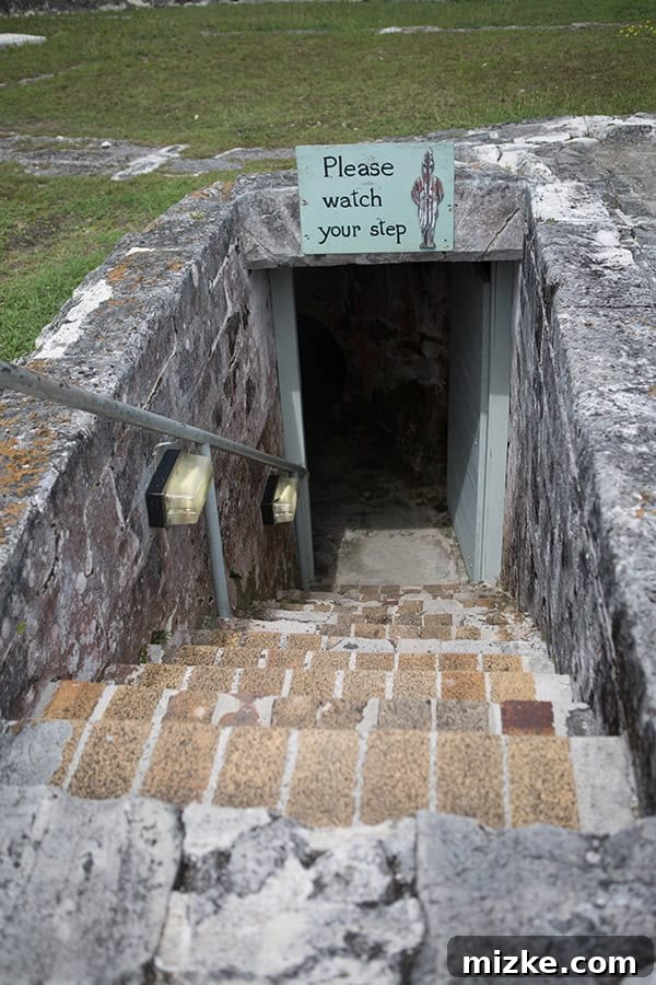 Nassau Bahamian Paradise 35 Exploring the nooks and crannies of the fort